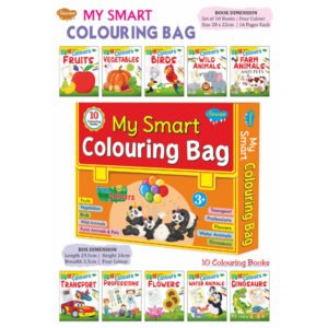My First Colouring SetColouring Books For KidsEducational Colouring Bag Of 10 Books
