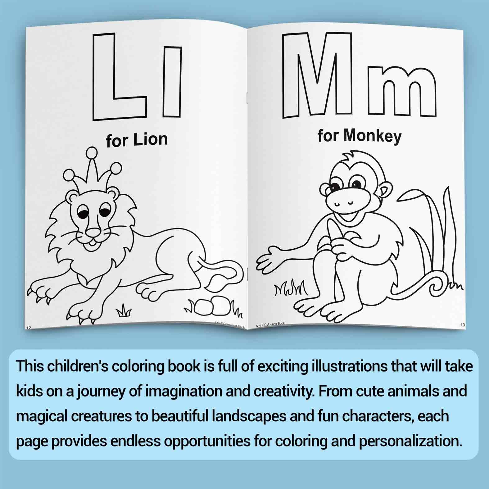 A-Z Colouring Book - Image 4