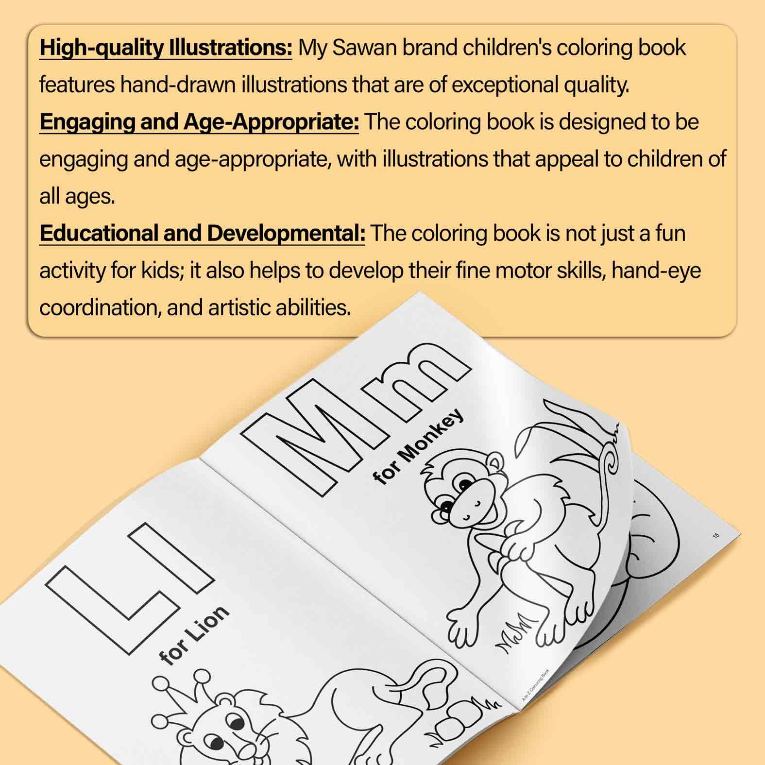 A-Z Colouring Book - Image 5