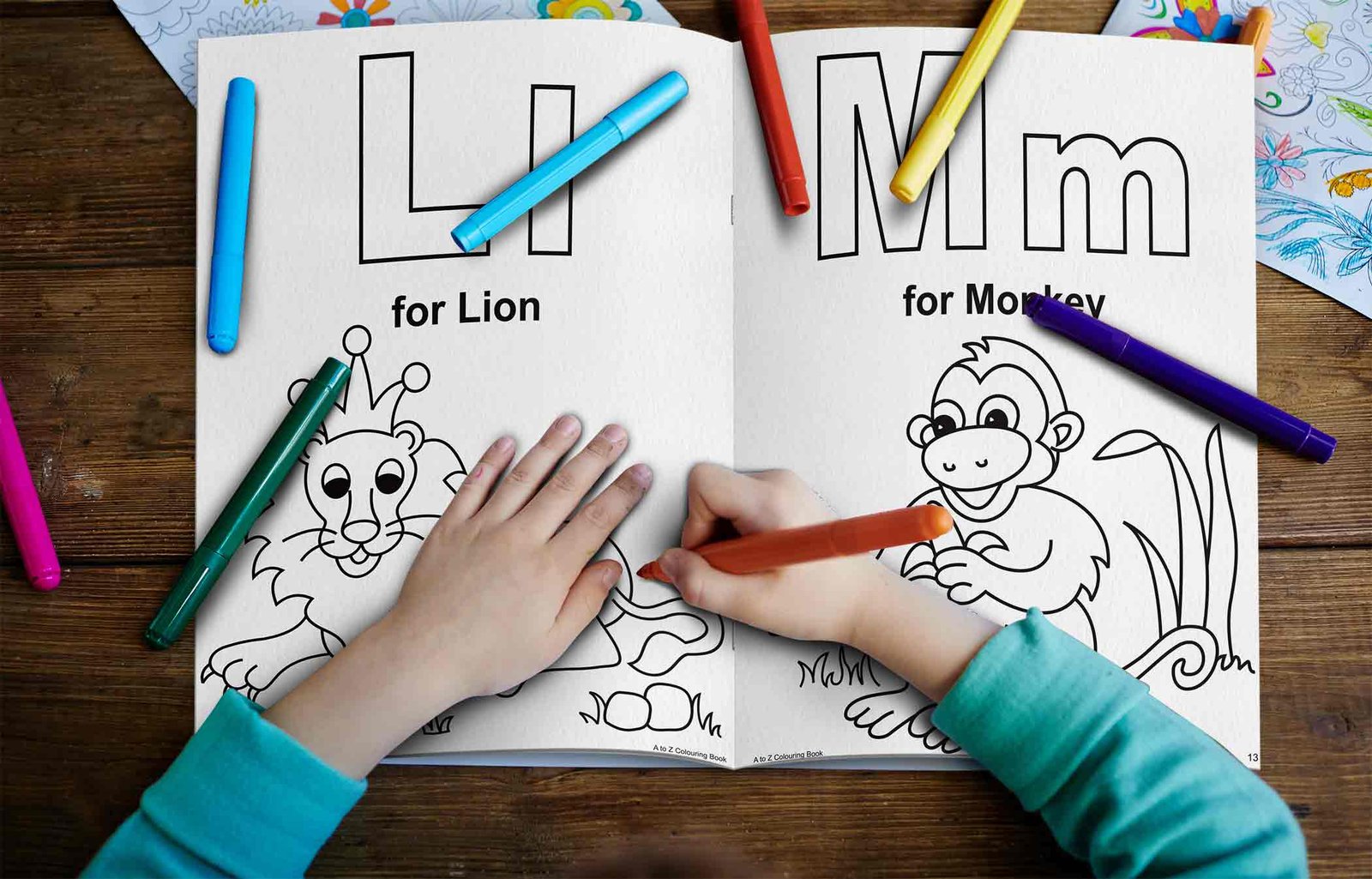 A-Z Colouring Book - Image 11