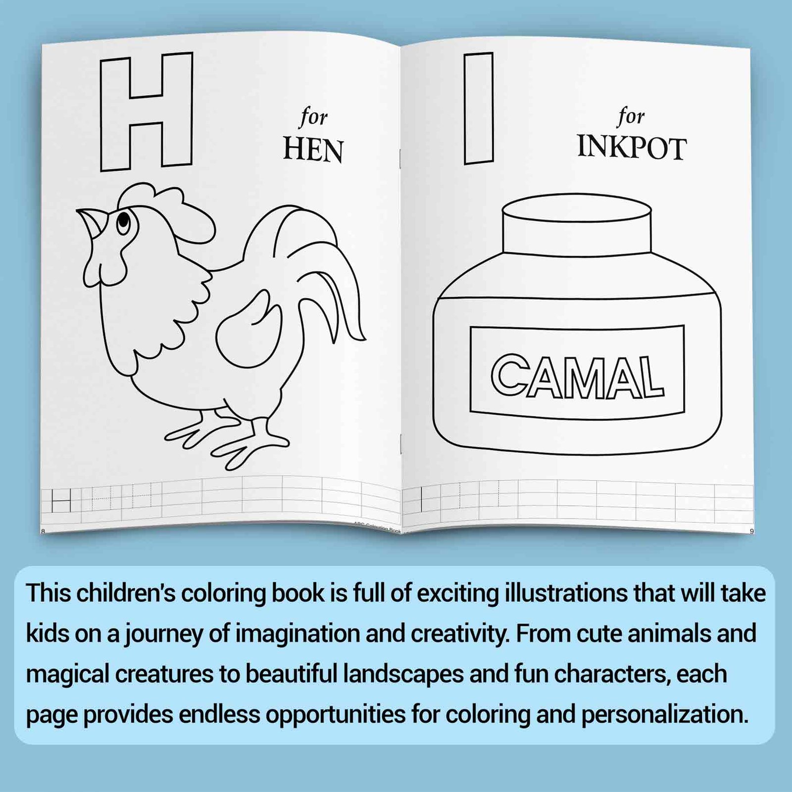 A B C Colouring Book - Image 4