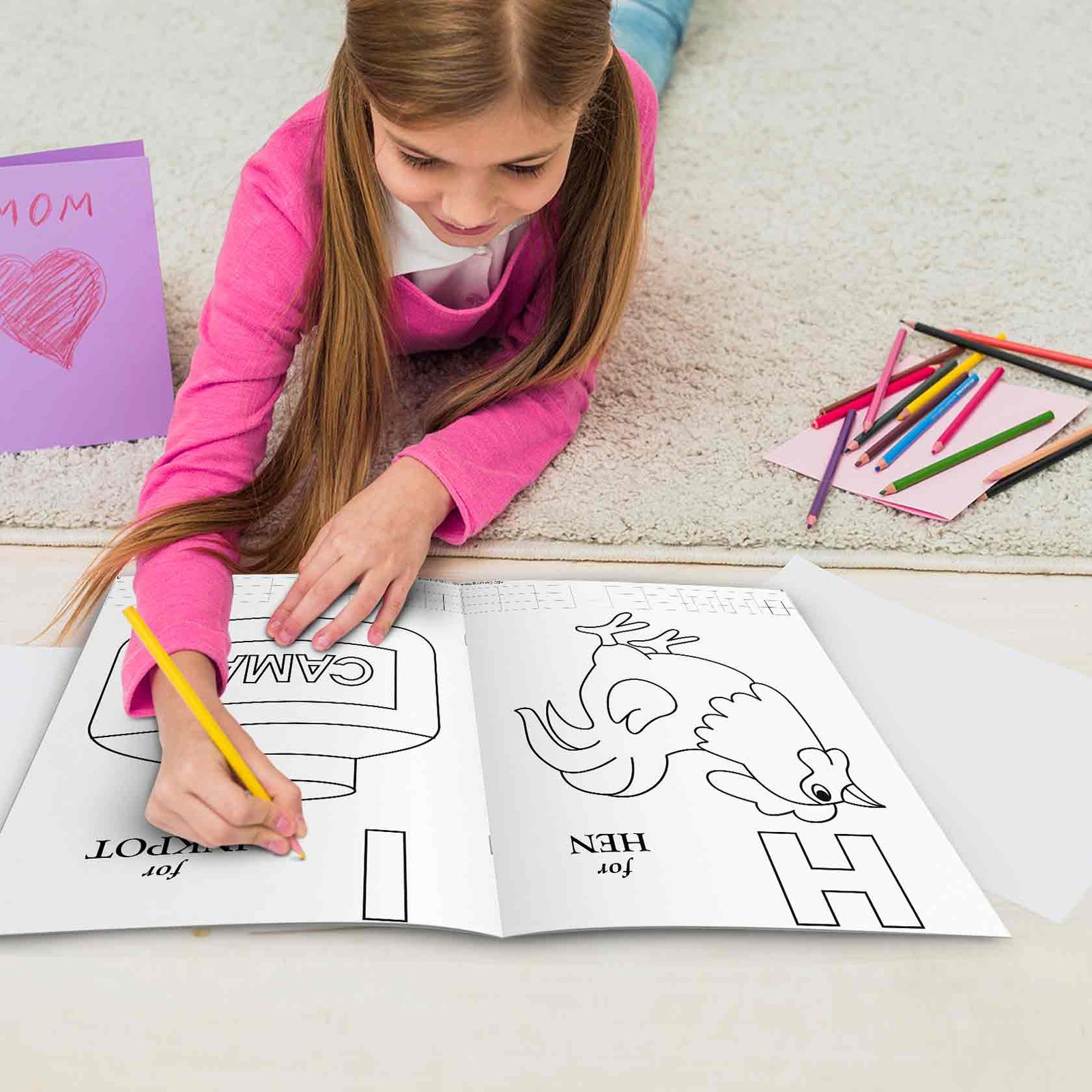 A B C Colouring Book - Image 8