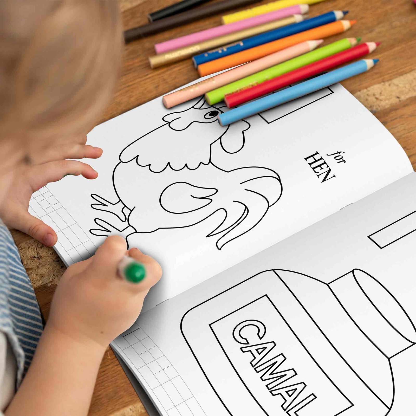 A B C Colouring Book - Image 10