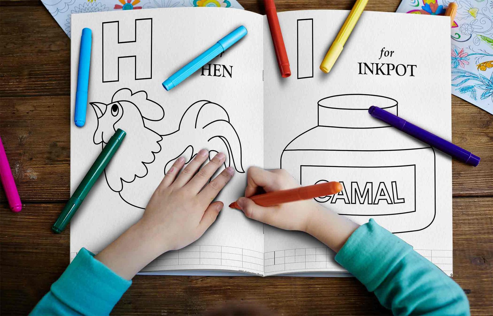 A B C Colouring Book - Image 11