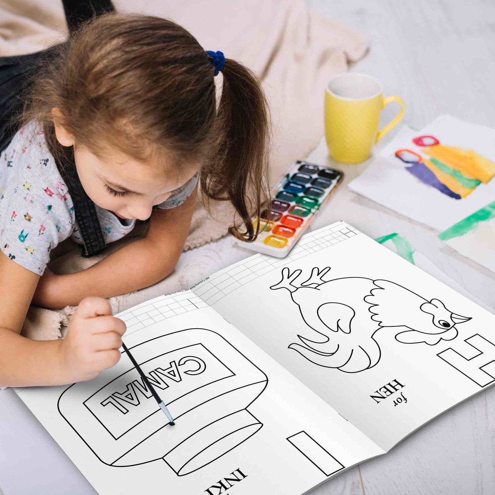 A B C Colouring Book - Image 12