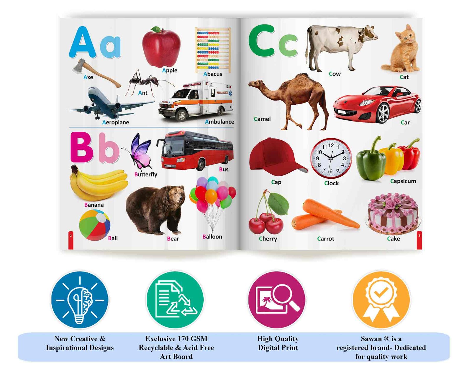 My First Book (Can be Wiped clean) | ABC Picture Dictionary - Image 5