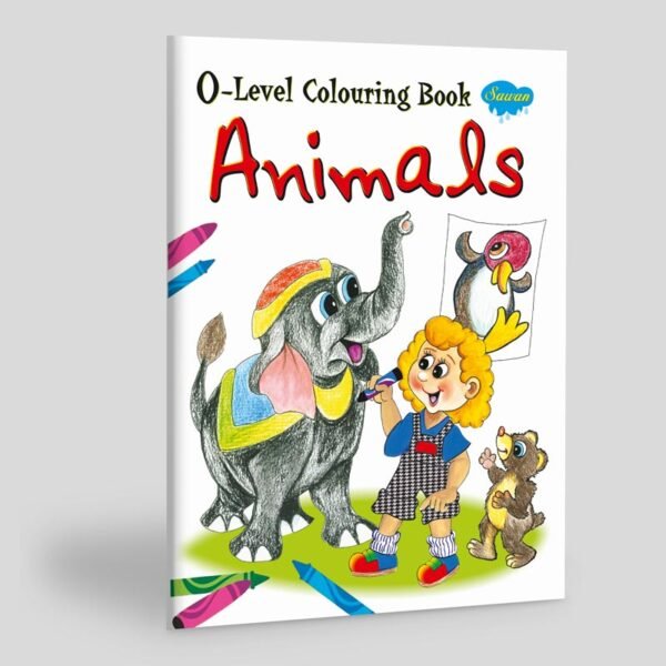 Wild Animals Coloring Book