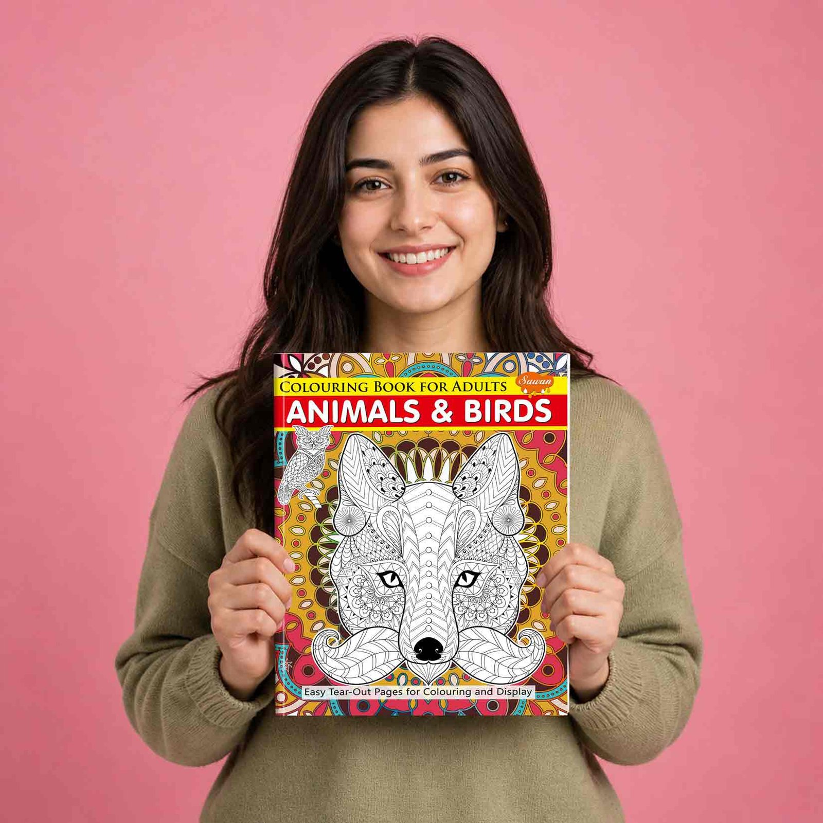 Colouring Book for Adults Animals & Birds - Image 6