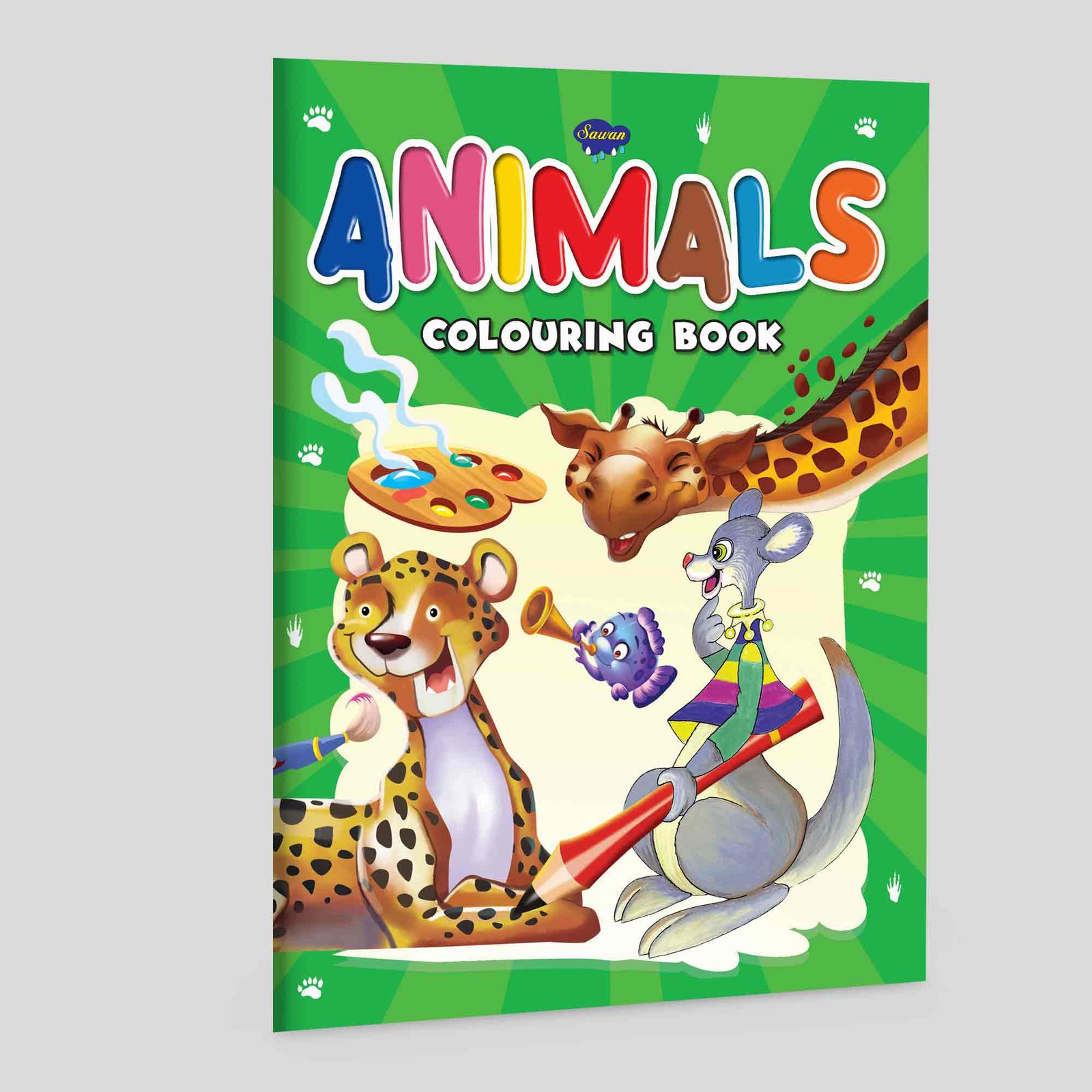 Animals Colouring Book for Kids Animals Colouring Book for Children Animal Drawing Book for Kids Animal Drawing and Colouring Book Animal Art Book for Children