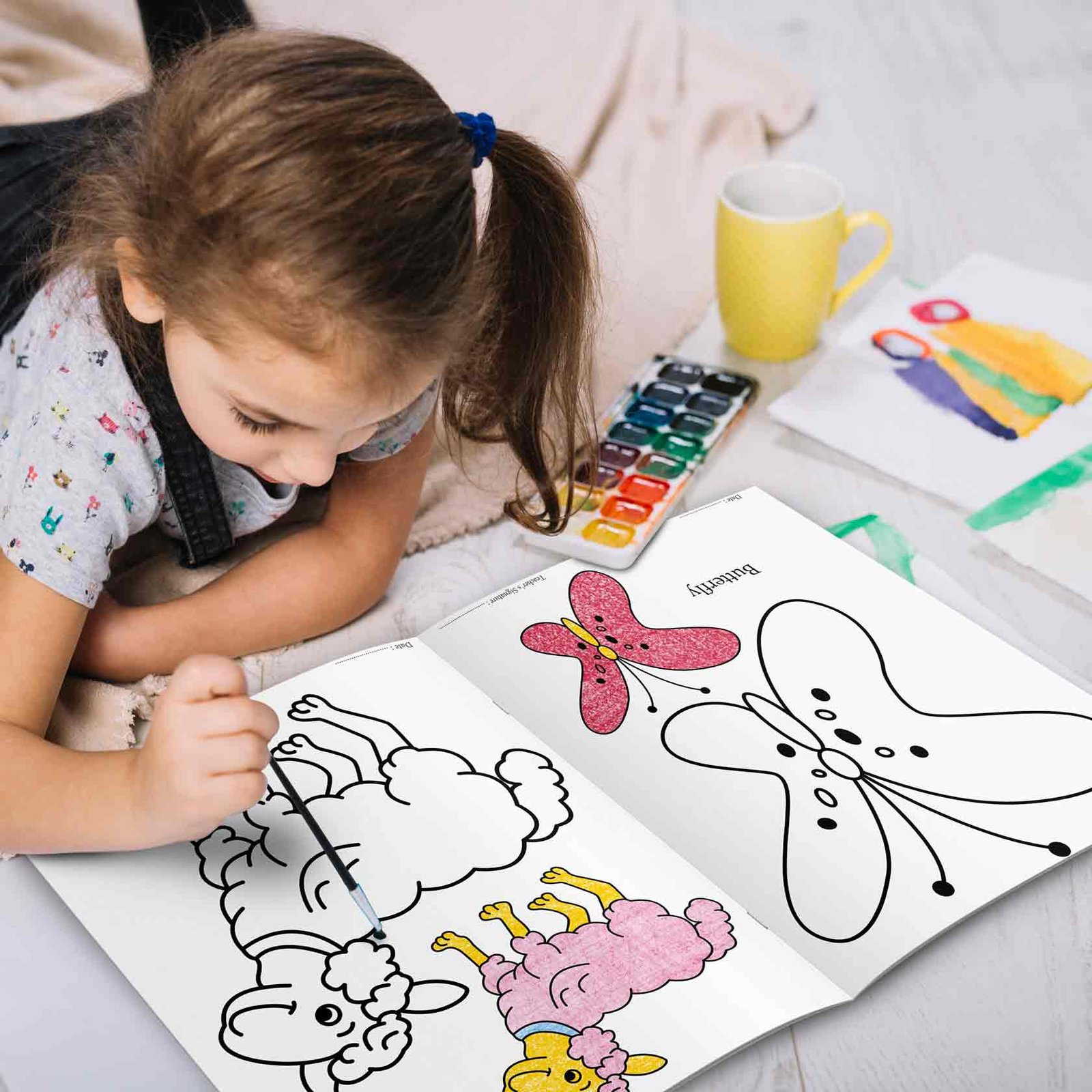 Animals | '0' Level Colouring Books | Kids Colouring Books - Image 12