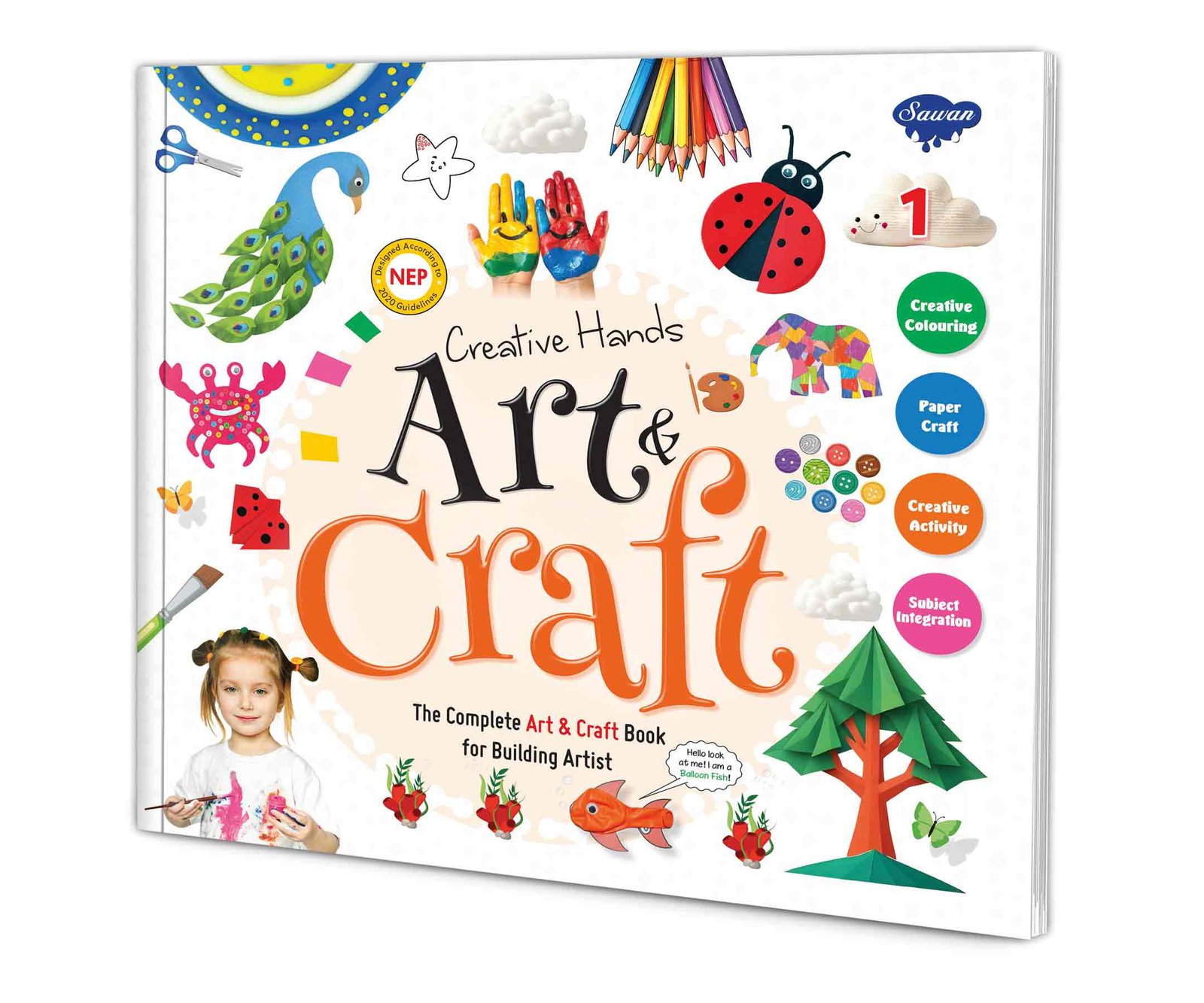 Art and Craft Book Creative Hands Activities Kids Craft Ideas Creative Art Projects Easy Craft Projects Handmade Art for Kids