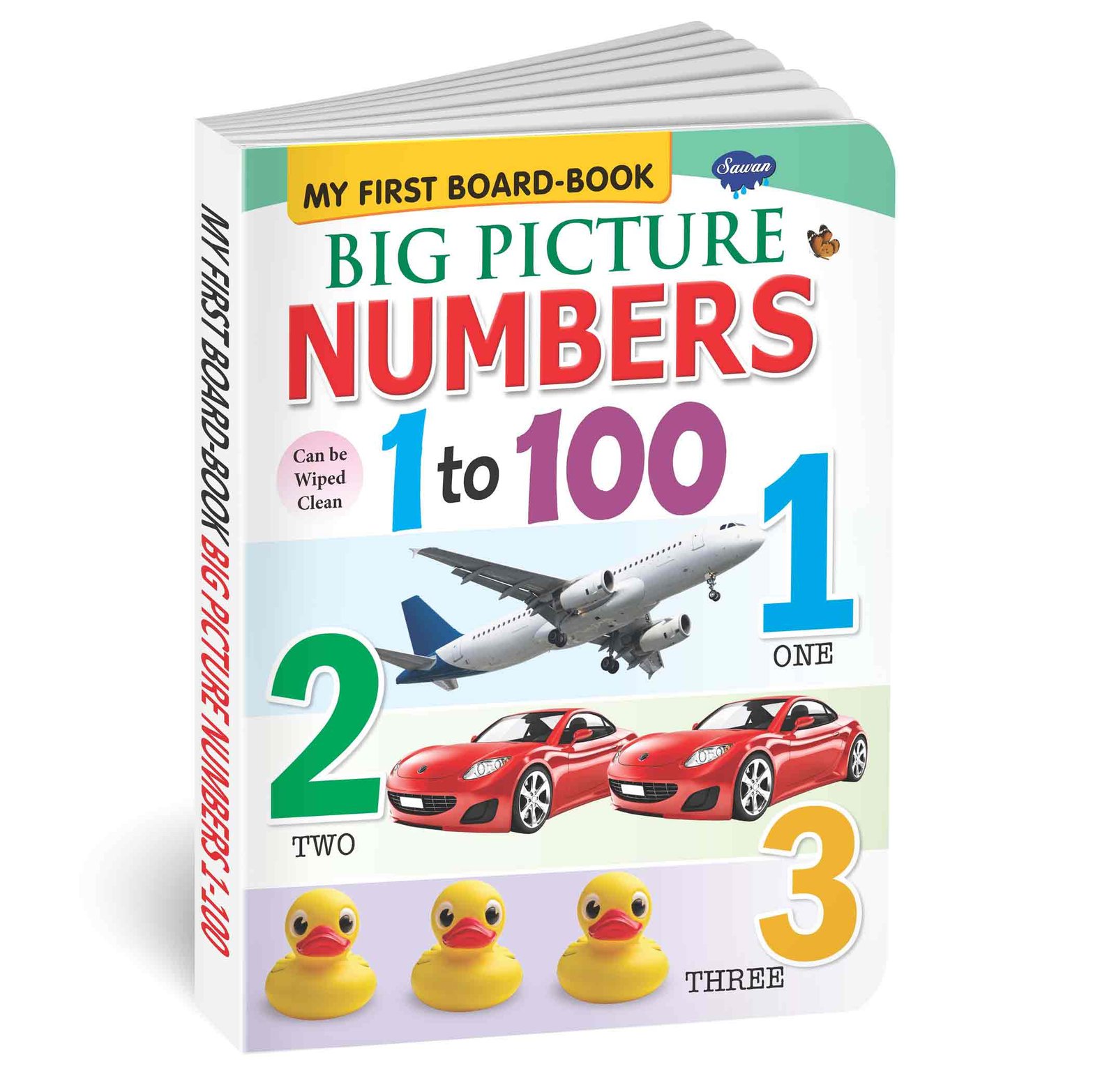 Numbers 1 to 100 Board Book Number Learning Book for Kids My First Numbers Board Book Numbers Picture Book for Kids3 Learn Counting from 1 to 100