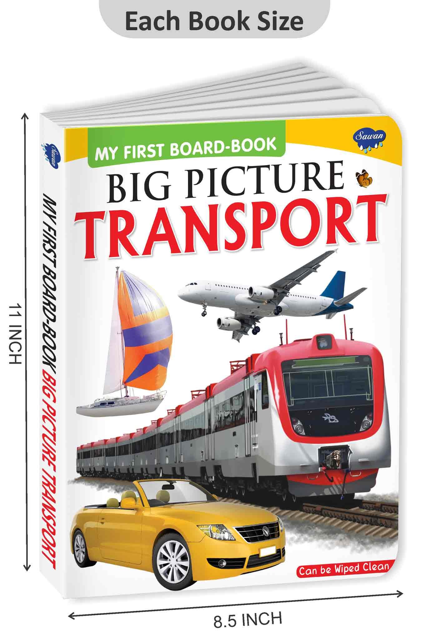 Big Pictures : Transport | My First Board Book | Early Learning Picture Book - Image 2
