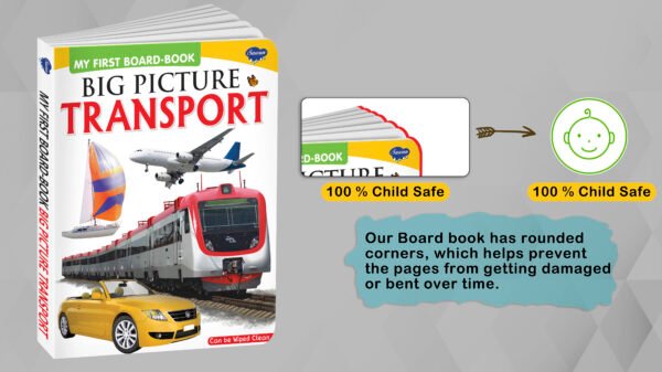 Big Pictures : Transport | My First Board Book | Early Learning Picture Book - Image 3