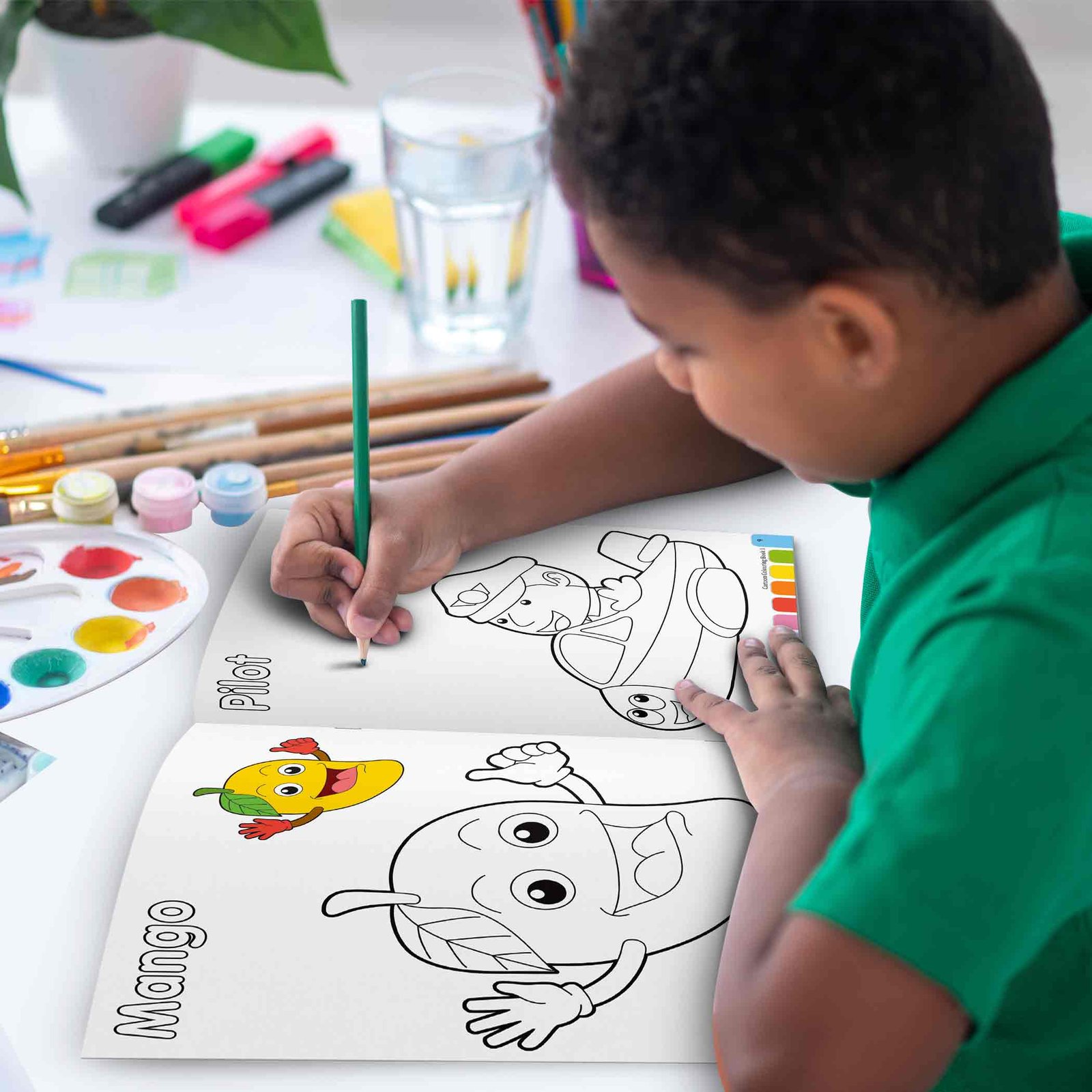 Cartoon Colouring Book-1 | Cartoon Colouring Books | Kids Colouring Books - Image 6