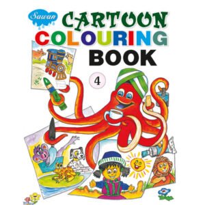 Cartoon Colouring Book–4