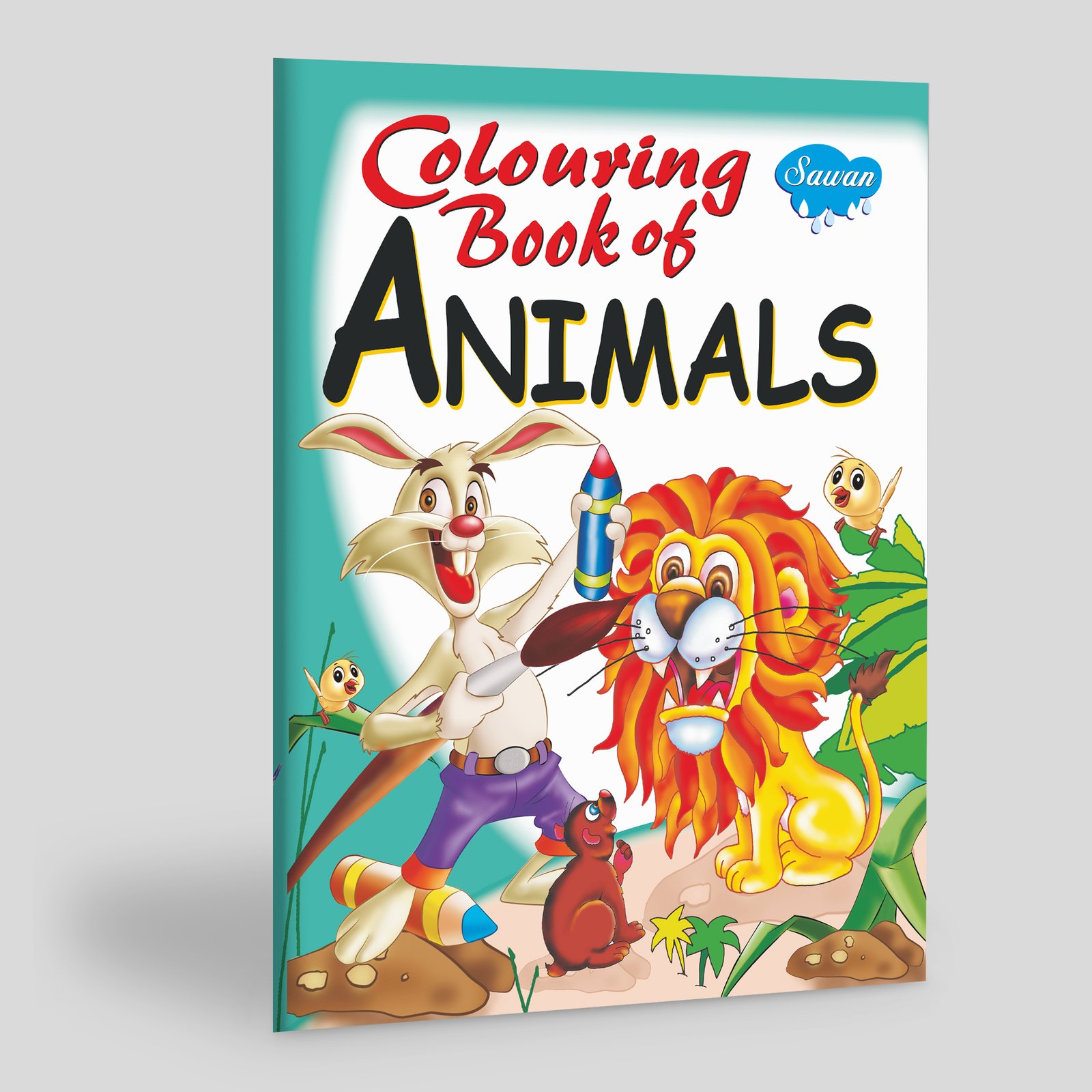 Animals Colouring Book for Kids Colouring Book of Animals Animal Drawing Book for Children Animal Pictures Colouring Book
