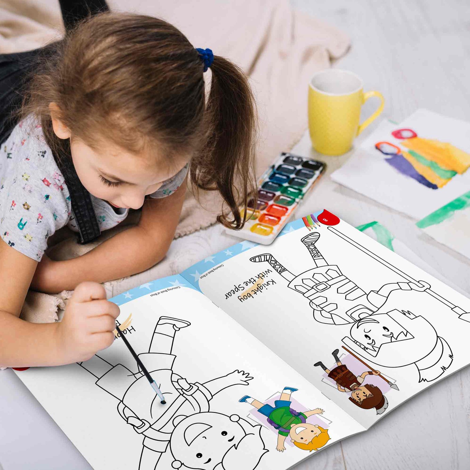 Colouring Book of Boys | Colouring Books For Children | Kids Colouring Book - Image 12