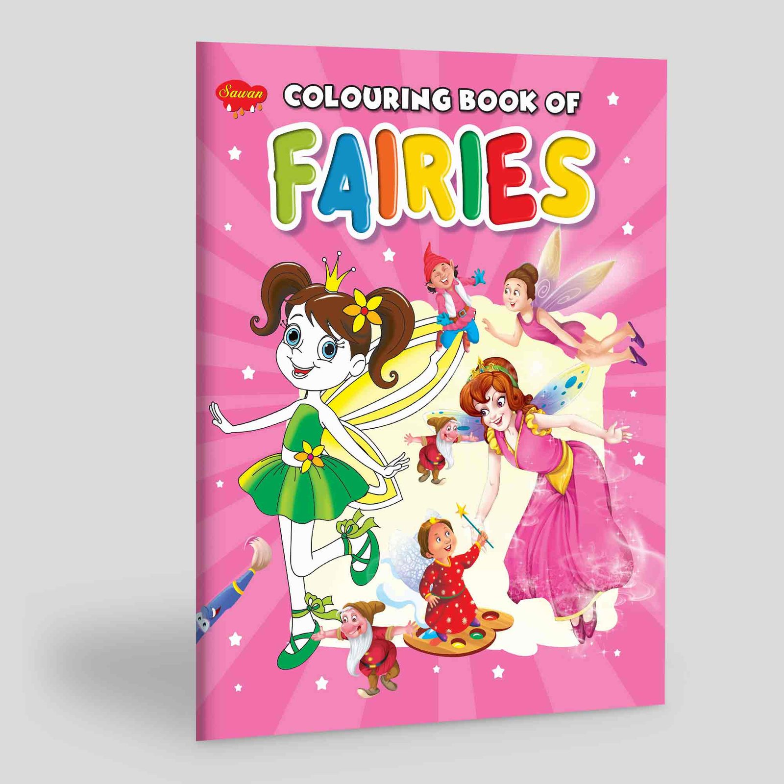 Fairies Colouring Book for Kids Colouring Book of Fairies Fairy Drawing Book for Children Magical Fairy Colouring Book Cute Fairy Colouring Book