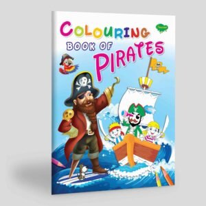 Pirates Colouring Book for Kids Pirate Adventure Colouring Book Fun Pirate Colouring Book Children’s Pirate Art Book
