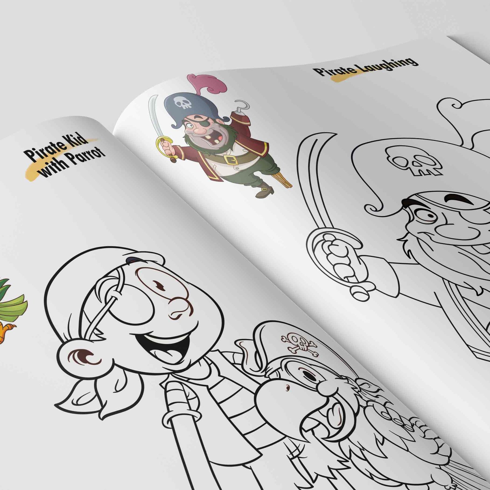 Colouring Book of Pirates | Colouring Books For Children | Kids Colouring Book - Image 3