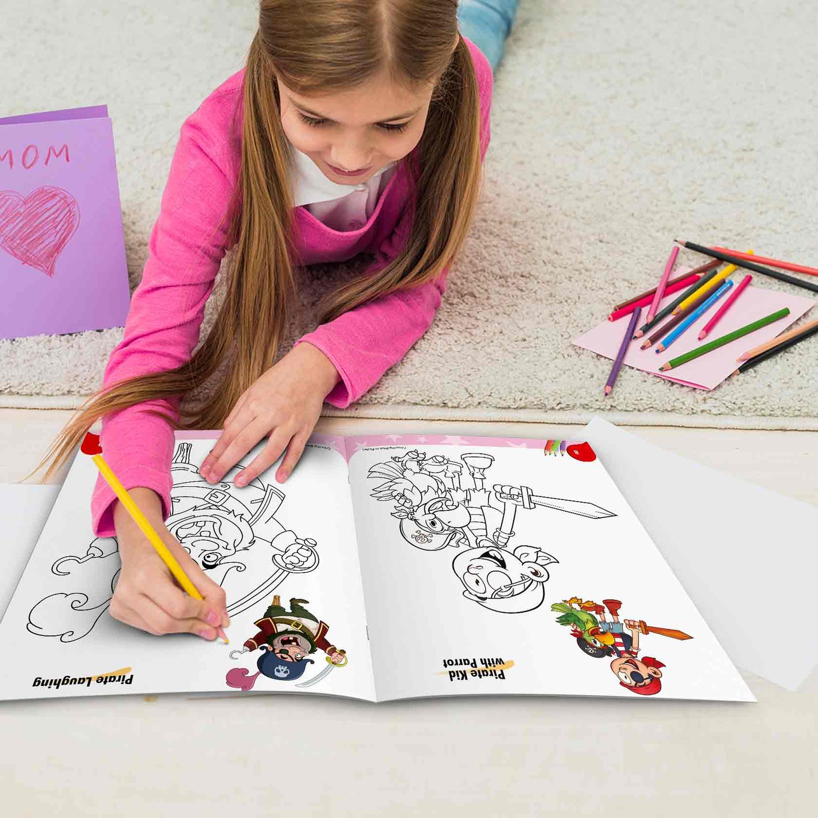 Colouring Book of Pirates | Colouring Books For Children | Kids Colouring Book - Image 8