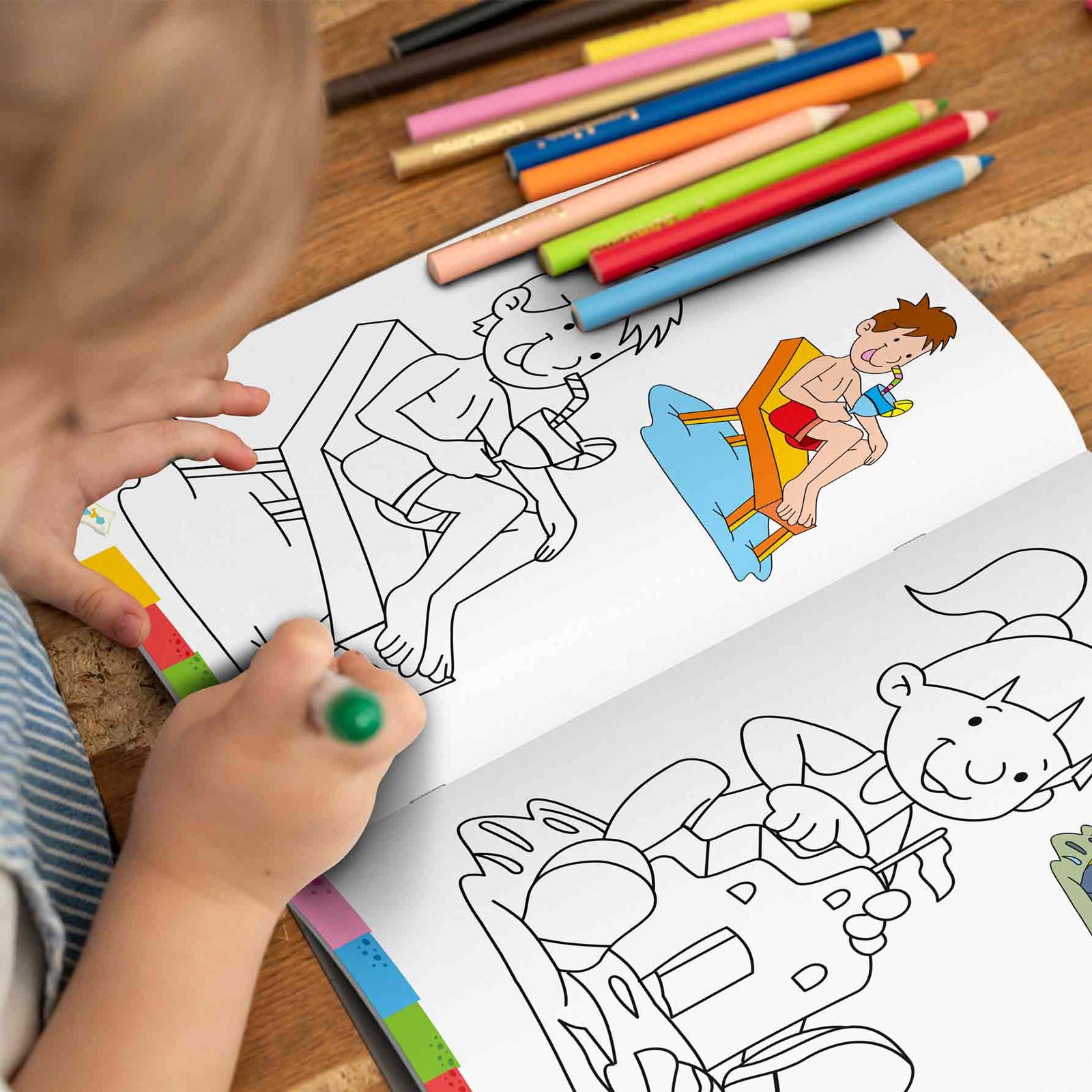 Colouring Book of Water Fun | Colouring Books For Children | Kids Colouring Book - Image 10