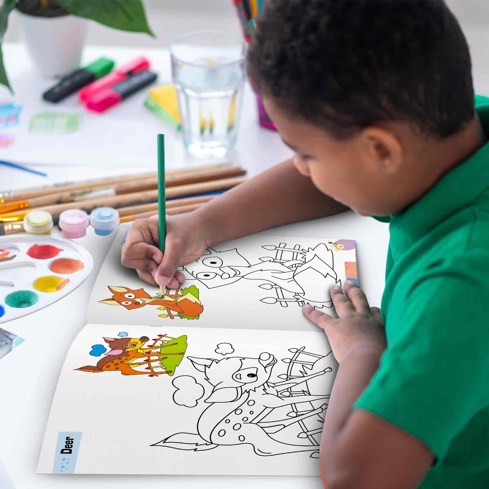 Colouring Book of Zoo | Colouring Books For Children | Kids Colouring Book - Image 6