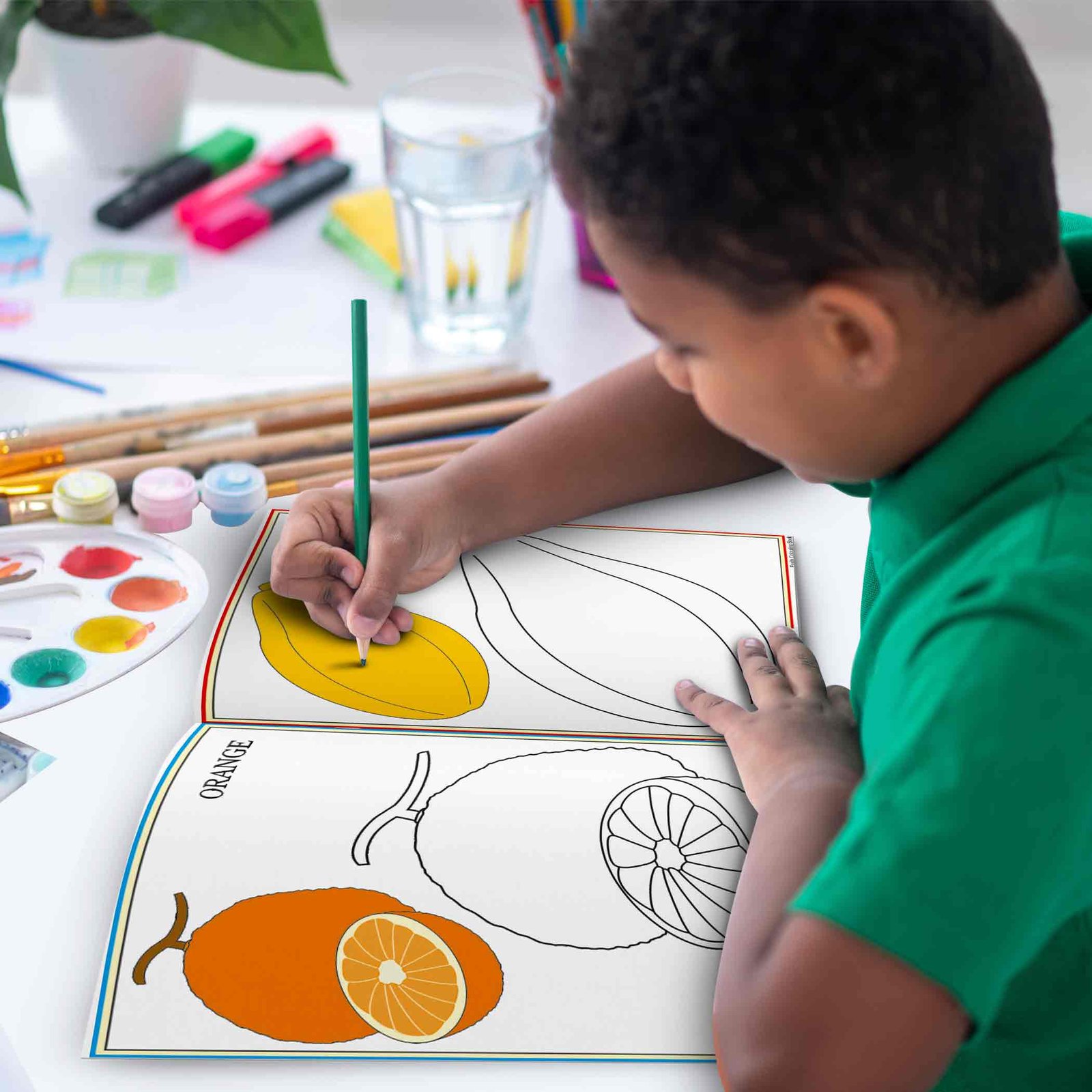 Fruits Colouring Book | Colouring Books For Children | Kids Colouring Book - Image 6