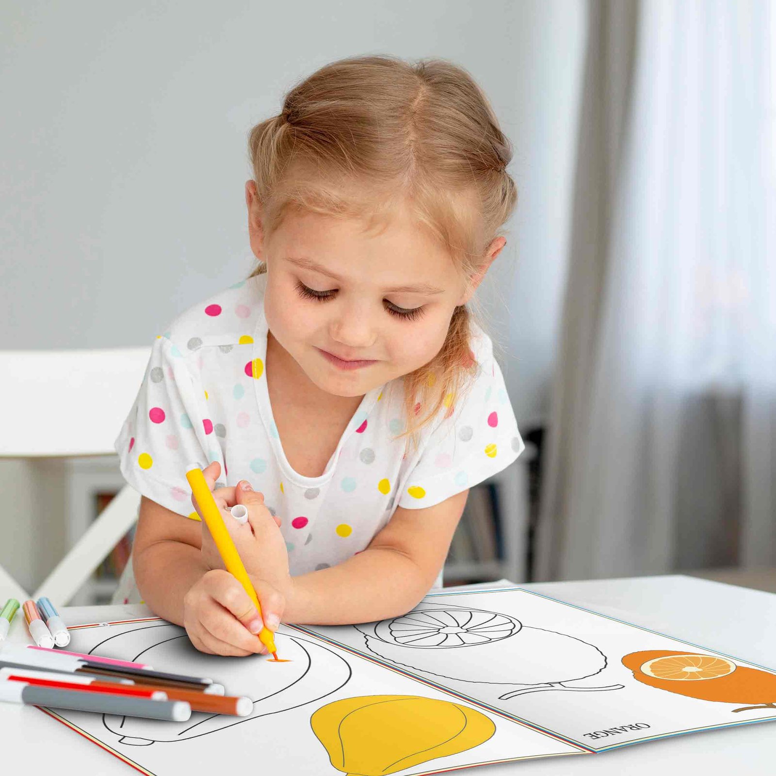 Fruits Colouring Book | Colouring Books For Children | Kids Colouring Book - Image 7