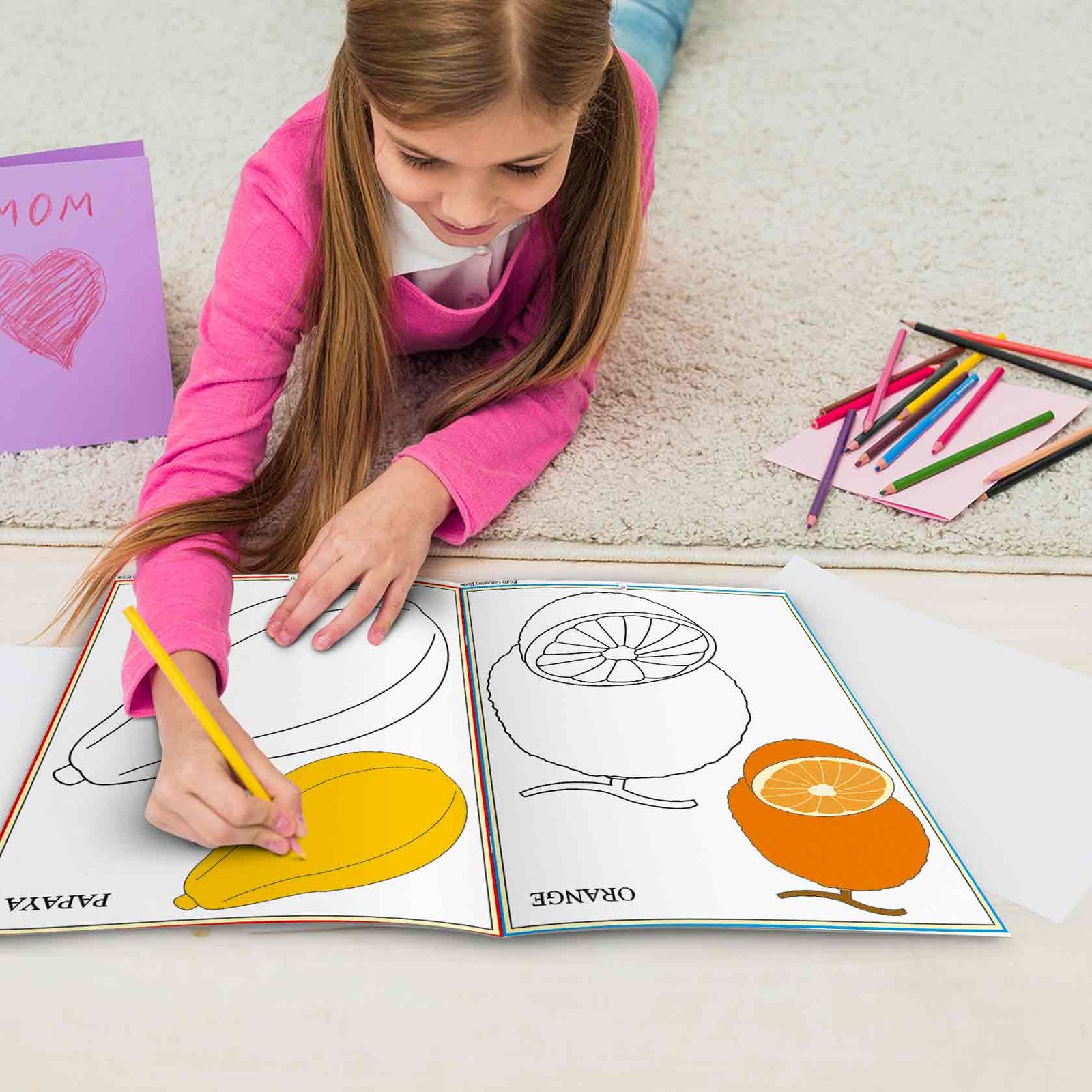 Fruits Colouring Book | Colouring Books For Children | Kids Colouring Book - Image 8