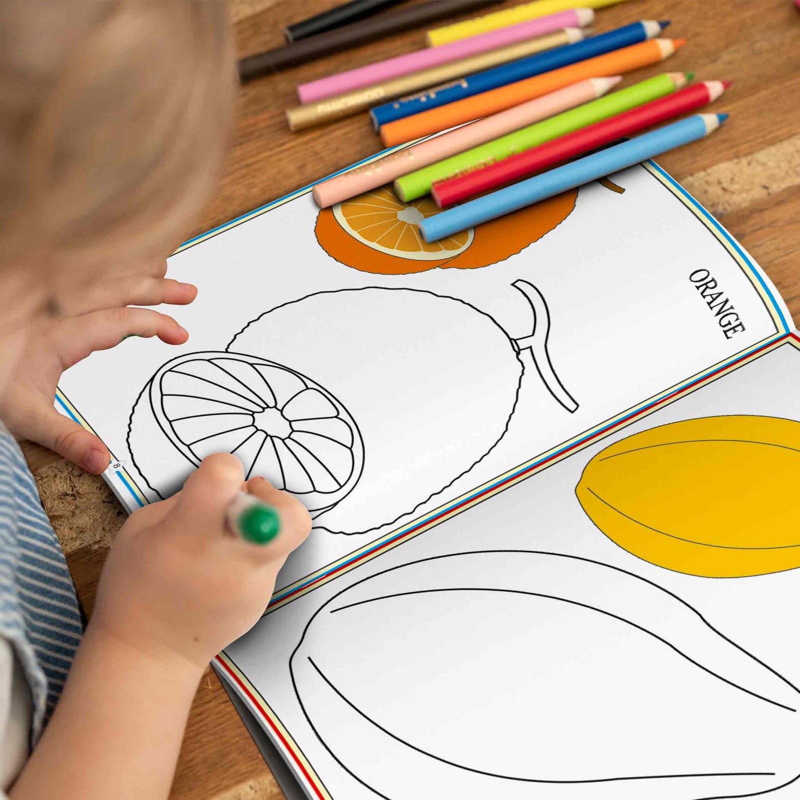Fruits Colouring Book | Colouring Books For Children | Kids Colouring Book - Image 10
