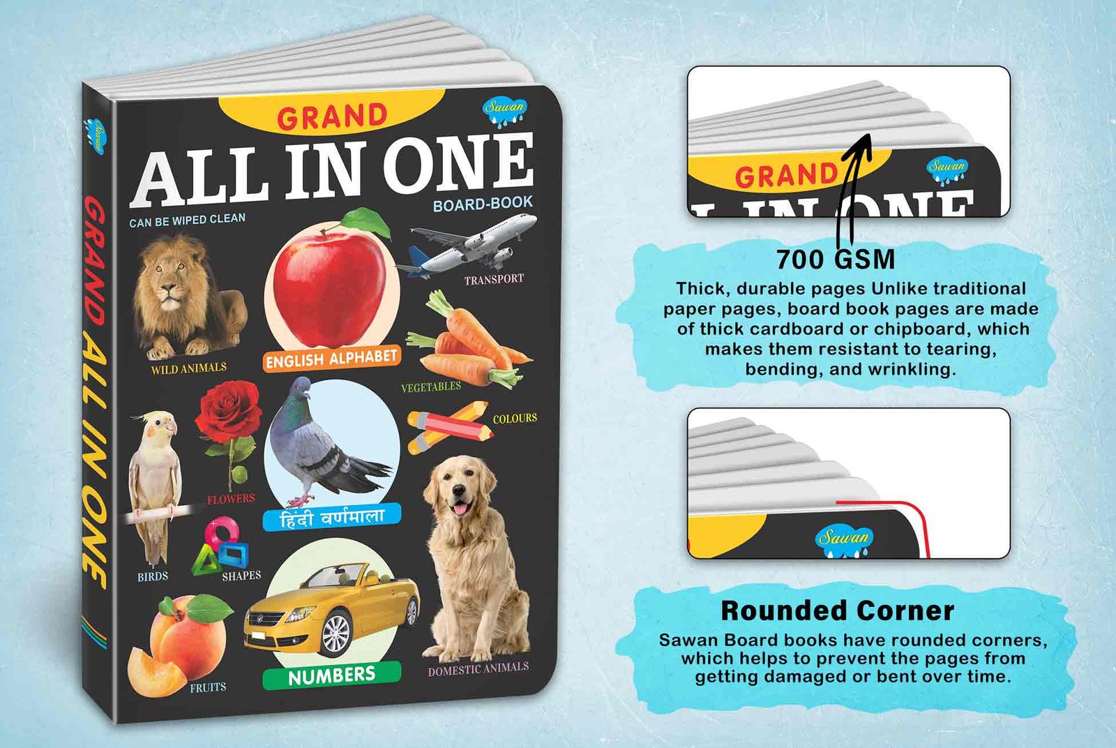 Grand All in One | My First Board-Book | Early Learning Picture Book - Image 3
