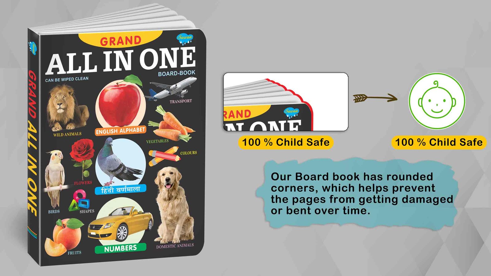 Grand All in One | My First Board-Book | Early Learning Picture Book - Image 4