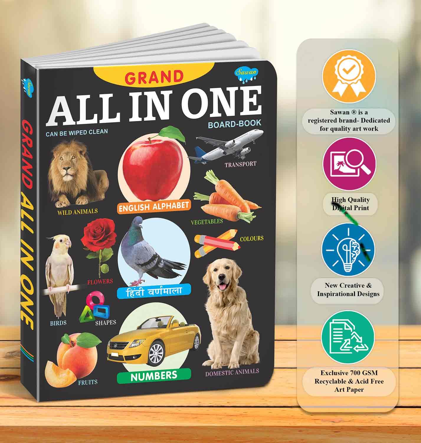 Grand All in One | My First Board-Book | Early Learning Picture Book - Image 5