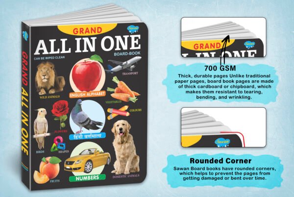 Grand All in One | My First Board-Book | Early Learning Picture Book - Image 3