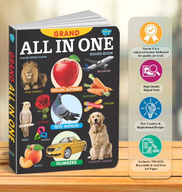 Grand All in One | My First Board-Book | Early Learning Picture Book - Image 6