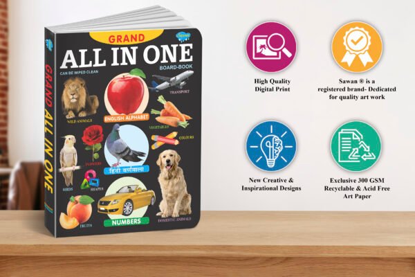 Grand All in One | My First Board-Book | Early Learning Picture Book - Image 4