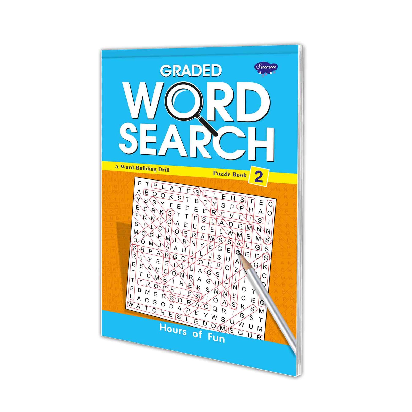 Graded Word Search Book 2 Graded Word Puzzle Book Brain Training Word Search Graded Word Games Book Word Search Practice Book