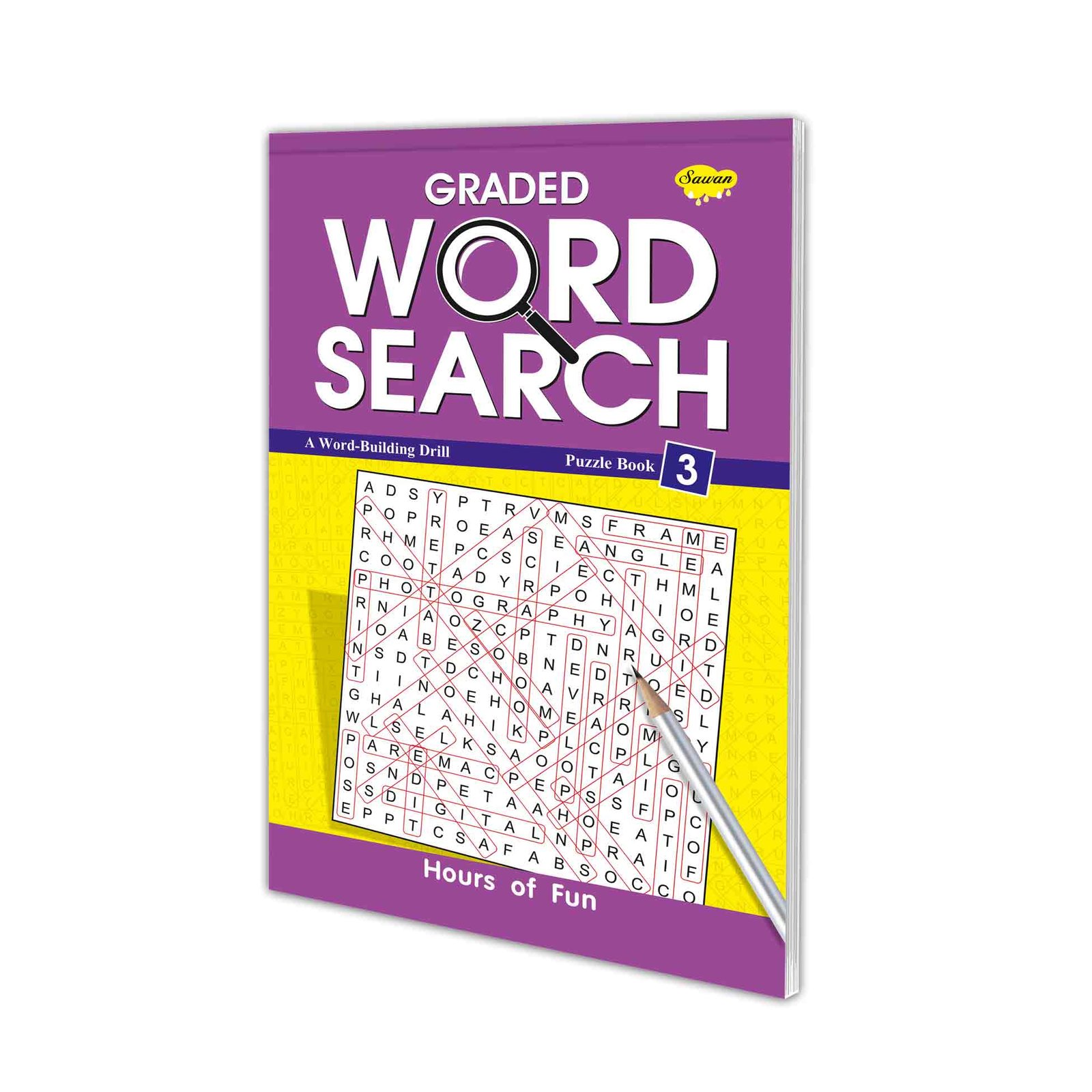 Graded Word Search Book 3 Word Search Puzzle Book 3 Word Search Practice Book Vocabulary Puzzle Book Graded Word Games Book