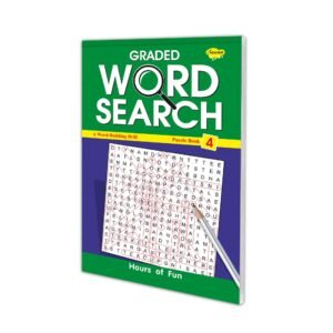 Graded Word Search Book 4 Word Search Practice Book Word Search Challenge Book Word Puzzle Activity Book Graded Word Games Book