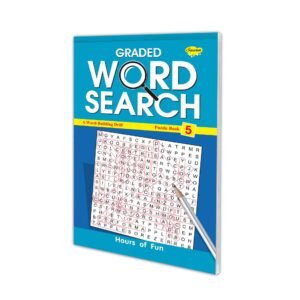 Graded Word Search Book 5 Word Search Puzzle Book 5 Vocabulary Puzzle Book Word Puzzle Activity Book Graded Word Games Book