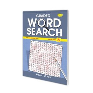 Graded Word Search Book 8 Word Finding Activity Book Vocabulary Puzzle Book Word Search Challenge Book Graded Word Games Book