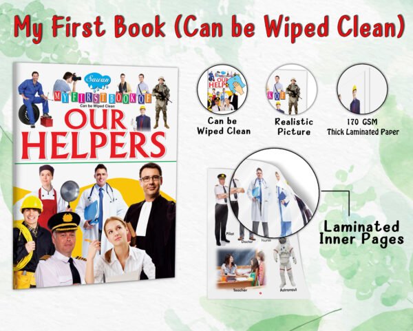 My First Book of Our Helpers | My First Book (Can be Wiped Clean) - Image 4