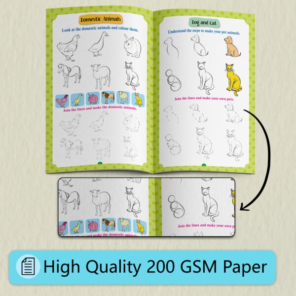 My Big Book of Drawing–B | Super Jumbo Colouring Books - Image 4