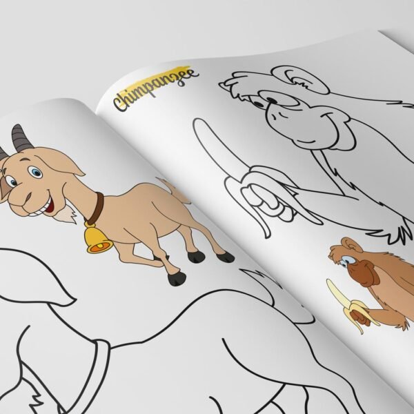 Animals Colouring Book | Colouring Books For Children | Kids Colouring Book - Image 9