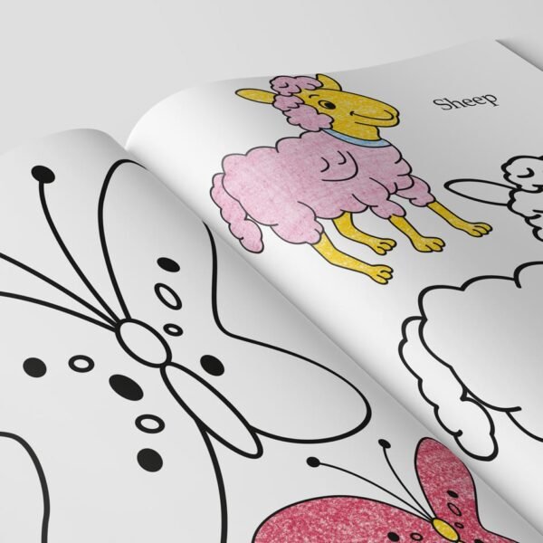 Animals | '0' Level Colouring Books | Kids Colouring Books - Image 9
