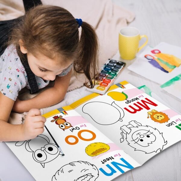 Alphabet Colouring Book | Colouring Books For Children | Kids Colouring Book - Image 5