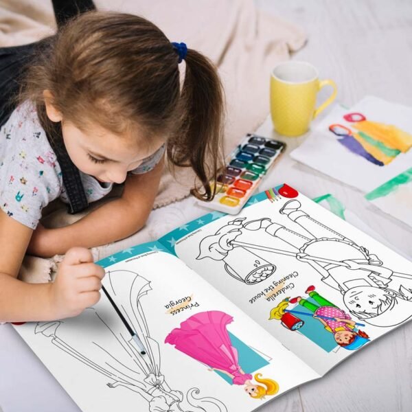 Colouring Book of Princesses | Colouring Books For Children | Kids Colouring Book - Image 11