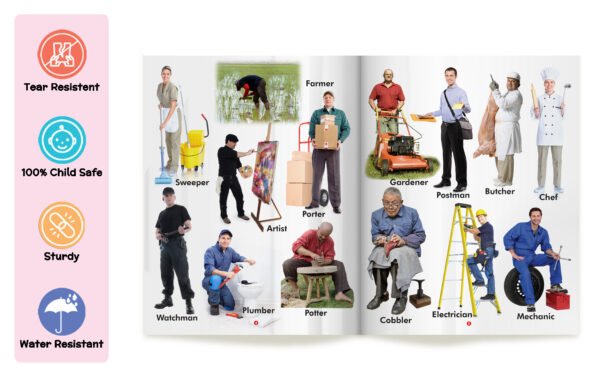 My First Book of Our Helpers | My First Book (Can be Wiped Clean) - Image 3
